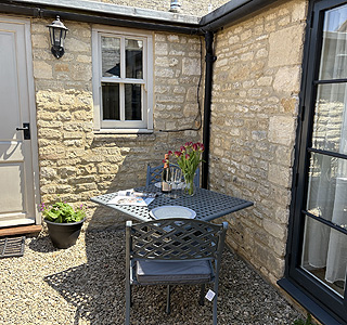 Small Private Patio Area